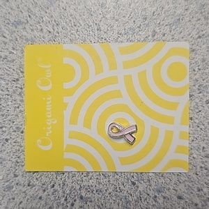 Origami Owl Pink Breast Cancer Awareness Charm